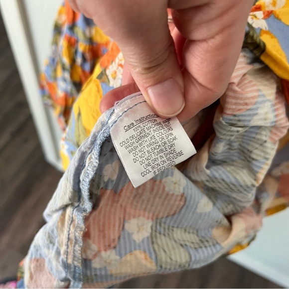 Modcloth Dress Women's 8 Princess Highway My Main Squeeze Citrus Wrap Dress - Picture 6 of 7